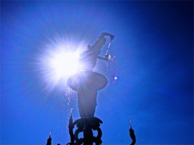 Fountain in Indianapolis, IN